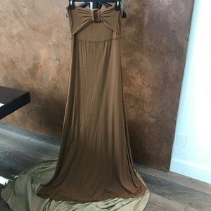 Tamara Katz strapless maxi dress